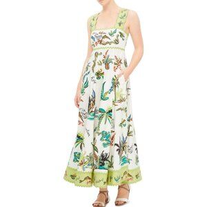 Alemais Day Dream Summer Print Midi Dress